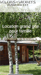 Mobile Screenshot of location-chalets-auvergne.volcans-vacances.com